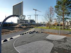 Baakenpark Hamburg streetball court