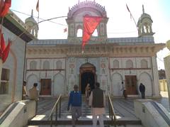 Front view of Jugal Kishore Ji Mandir in Panna