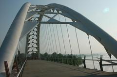 Humber Bay Arch Bridge over the Humber River