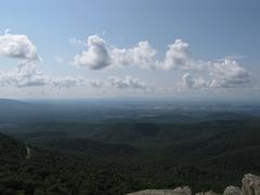 View of the Shenandoah Valley from Humpback Rock