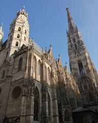 exterior view of St. Stephen's Cathedral in Vienna