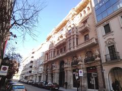 Pasaje de Lodares main entrance facade in Albacete