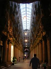 Interior view of Pasaje de Lodares in Albacete, Spain