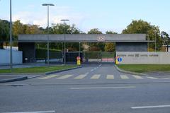 Gate at United Nations in Genève