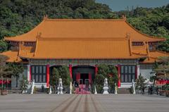 Taiwan President paying tribute at Martyrs' Shrine