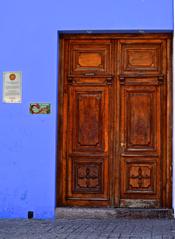 Puerta de la Chascona, national monument in Chile