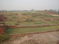 Ruins of an ancient palace under Archaeological Survey of India