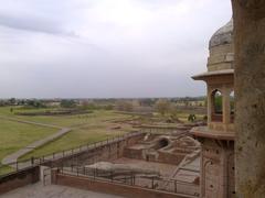 Panorama view of Raja ka Tila from Sheikh Chilli's Tomb