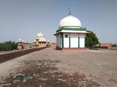 View of tomb through Harsh ka Tila