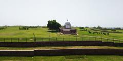 landscape view of Raja Harsh ka Tila