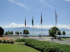 A panoramic view of Lausanne