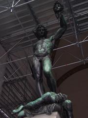 Benvenuto Cellini's Perseus with the Head of Medusa in Florence, Italy