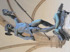 Perseus sculpture by Benvenuto Cellini at Loggia dei Lanzi