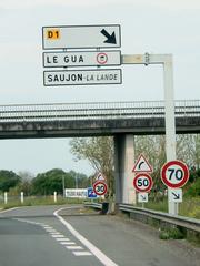 Panneau D31e at Saujon