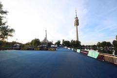 Olympiapark during the European Championships Munich 2022