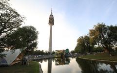 Olympiapark during European Championships Munich 2022