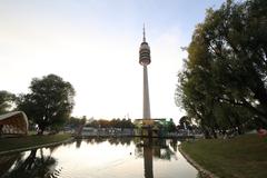 Olympiapark during European Championships Munich 2022