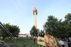 Olympiapark during the European Championships Munich 2022