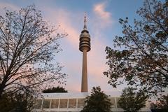 Olympiapark during the European Championships Munich 2022