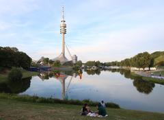 Olympiapark during European Championships Munich 2022