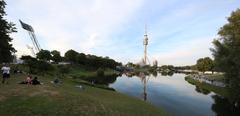 Olympiapark during the European Championships Munich 2022