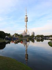 Olympiapark during the European Championships Munich 2022