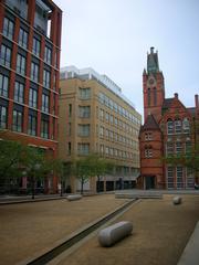 Oozells Square in Brindleyplace, Birmingham.