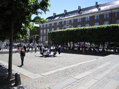 Memorial anchor at Nyhavn in Copenhagen, Denmark