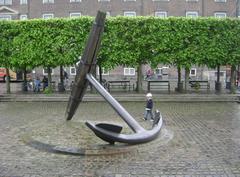 Memorial Anchor in Nyhavn, Copenhagen