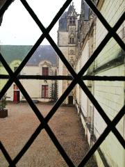 window of Goulaine Castle