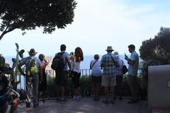 Gardens of Augustus in Capri, Italy