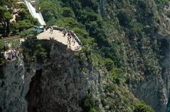 Giardini di Augusto overlook in Capri, 2010