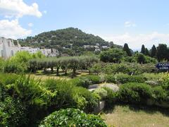 Capri Island view from Via Roma