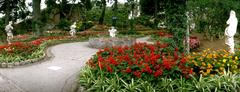 Gardens of Augustus in Capri, Naples