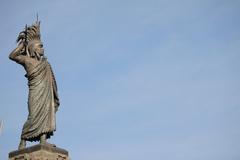 Estatua Cuauhtemoc in Mexico City