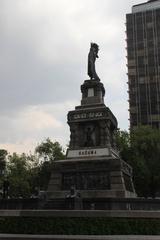 Monument to Cuauhtémoc on Paseo de la Reforma in Mexico City