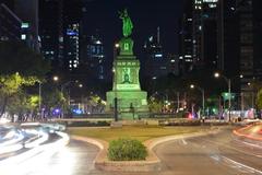 Monument to Cuauhtémoc in Mexico City