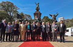 198th Anniversary of Central American Independence celebration at Plaza San Martín