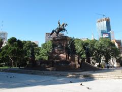 Statue of General José de San Martín in Buenos Aires