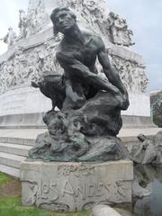 Allegory of the Andes monument in Argentina