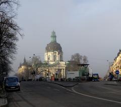 Odenplan early spring morning