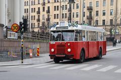 Stockholm Scania Vabis B31 historical bus