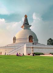 Vishwa Shanti Stupa in Delhi