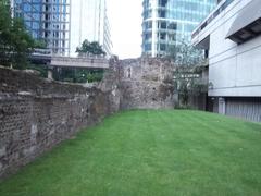 photograph of the original barbican part of London Wall