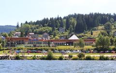 Lac de Gérardmer in Vosges, Lorraine, France