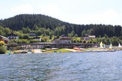 Lac de Gérardmer in Vosges, Lorraine, France