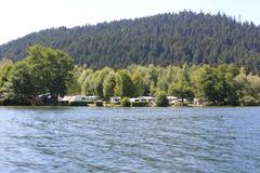 Lac de Gérardmer in Vosges, Lorraine, France