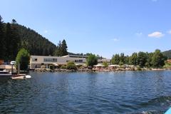 Lac de Gérardmer in Vosges, Lorraine, France