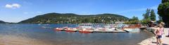 Lac de Gérardmer in Vosges, Lorraine, France