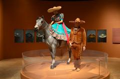 Mannequins with charro outfits on display at Museo del Noreste